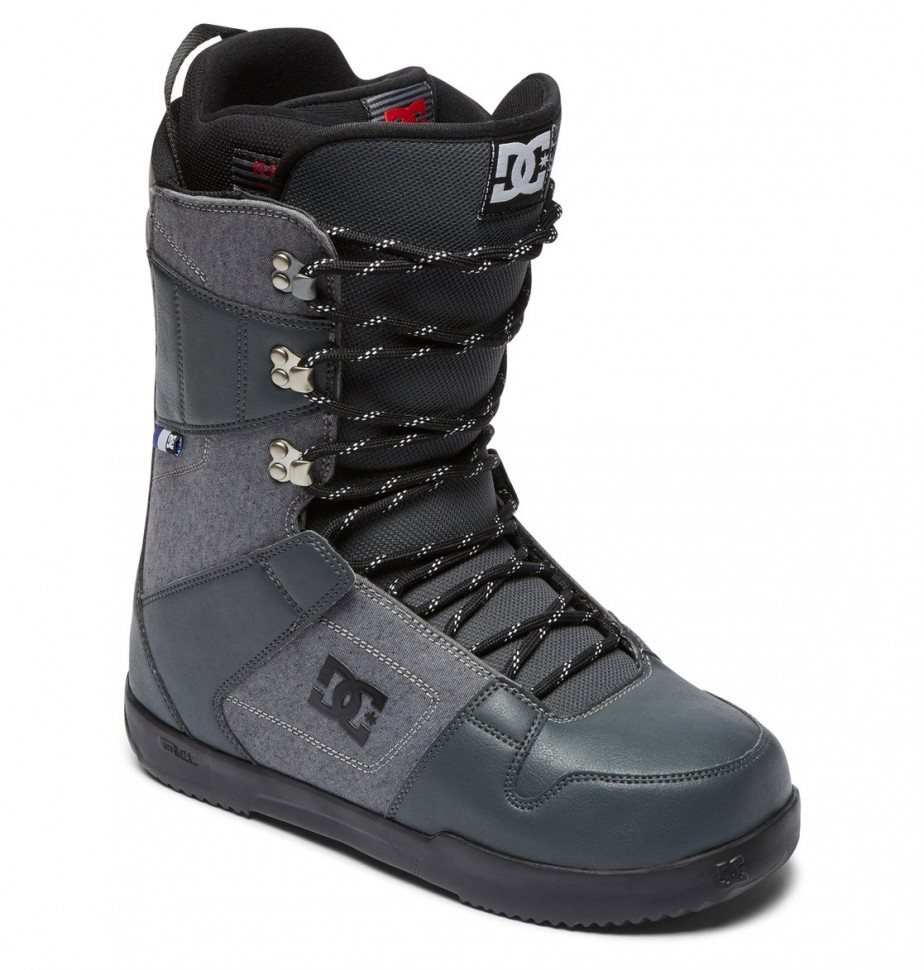 Ботинки для сноуборда мужские DC SHOES Phase M Grey фото 2