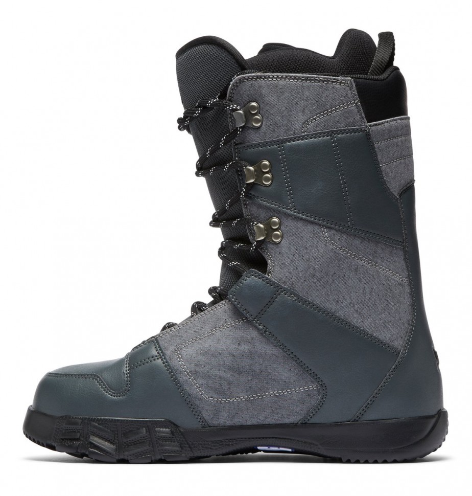 Ботинки для сноуборда мужские DC SHOES Phase M Grey фото 3