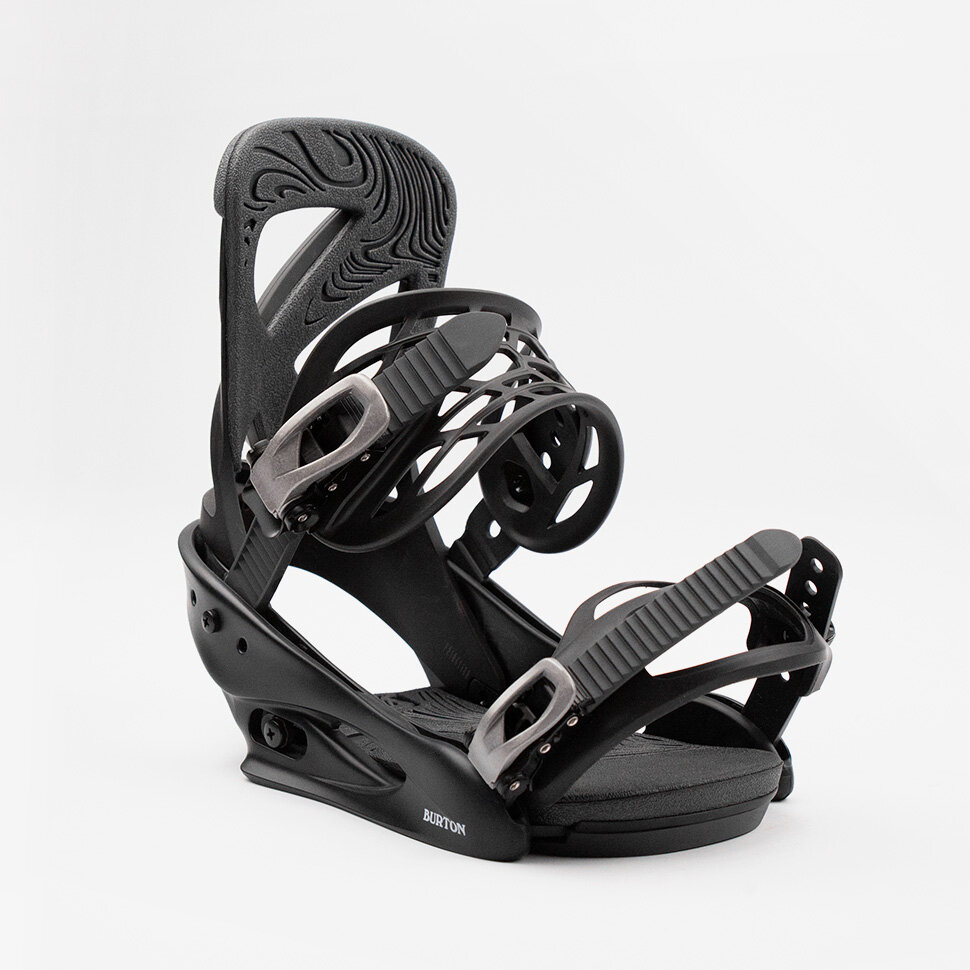 фото Крепления для сноуборда женские burton scribe black 2022