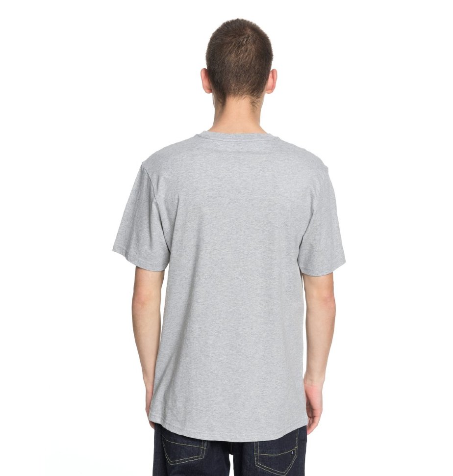 Футболка мужская DC SHOES Last Stand Ss M Grey Heather фото 3