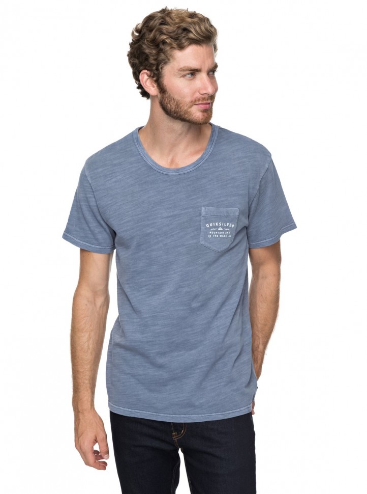 Футболка мужская QUIKSILVER Vancheck M Vintage Indigo