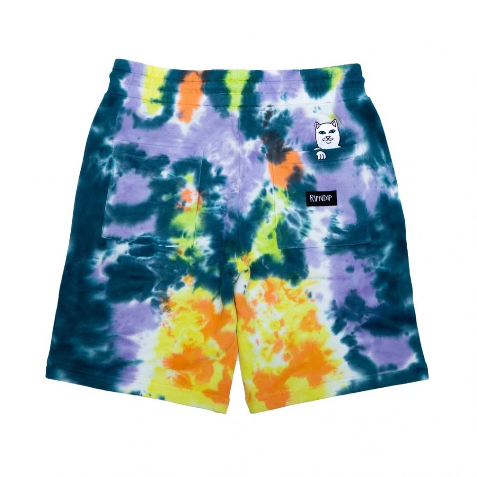 Шорты RIPNDIP Peek A Nerm Tie Dye Shorts Multi 2020 фото 3