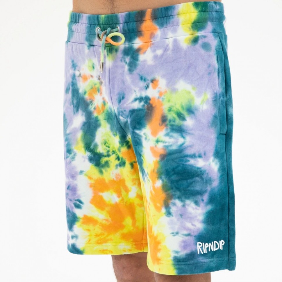 Шорты RIPNDIP Peek A Nerm Tie Dye Shorts Multi 2020 фото 2