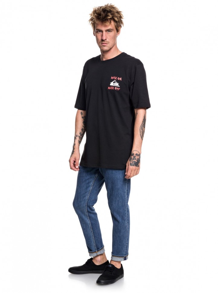 Футболка QUIKSILVER Waxjobss M Black фото 2