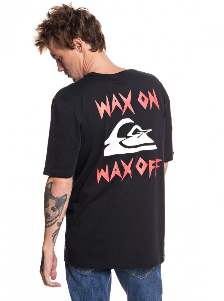 Футболка QUIKSILVER Waxjobss M Black фото 3