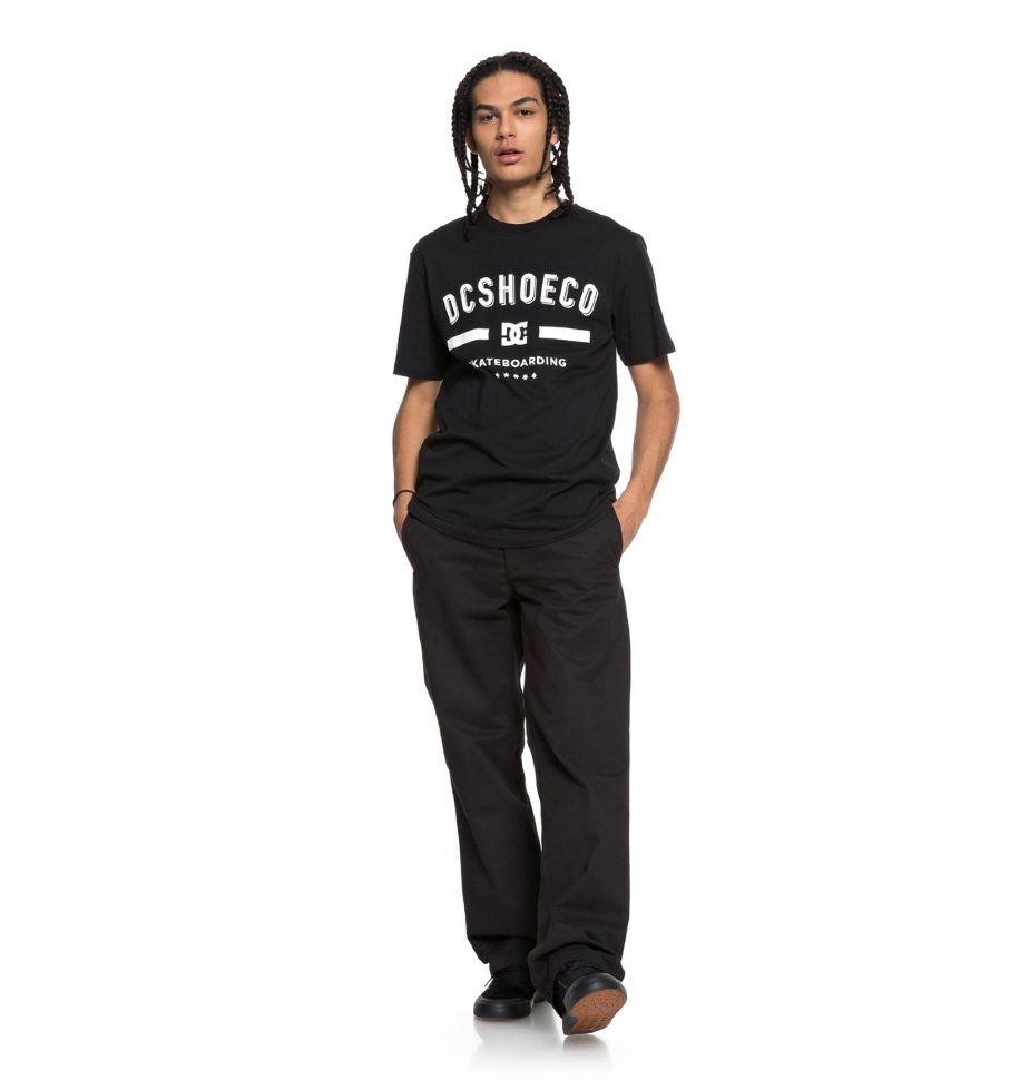 Футболка мужская DC SHOES Last Stand Ss M Black фото 2