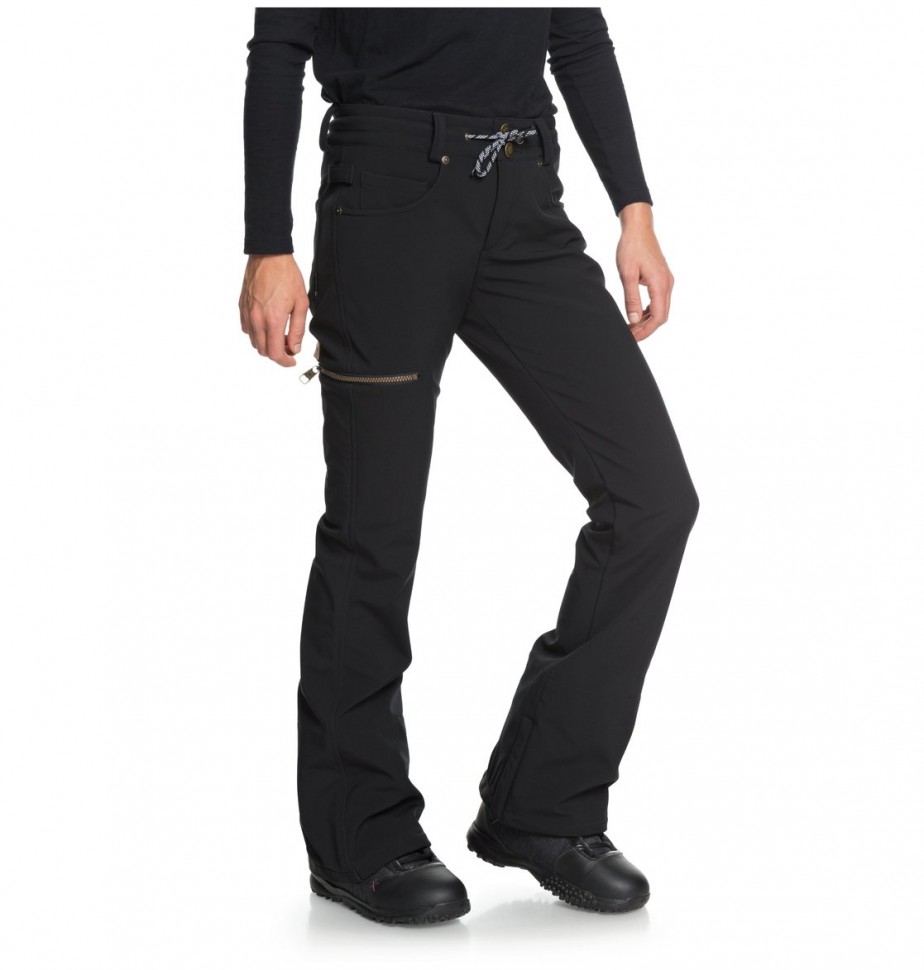 Штаны для сноуборда женские DC SHOES Viva Softshell J Black фото 2