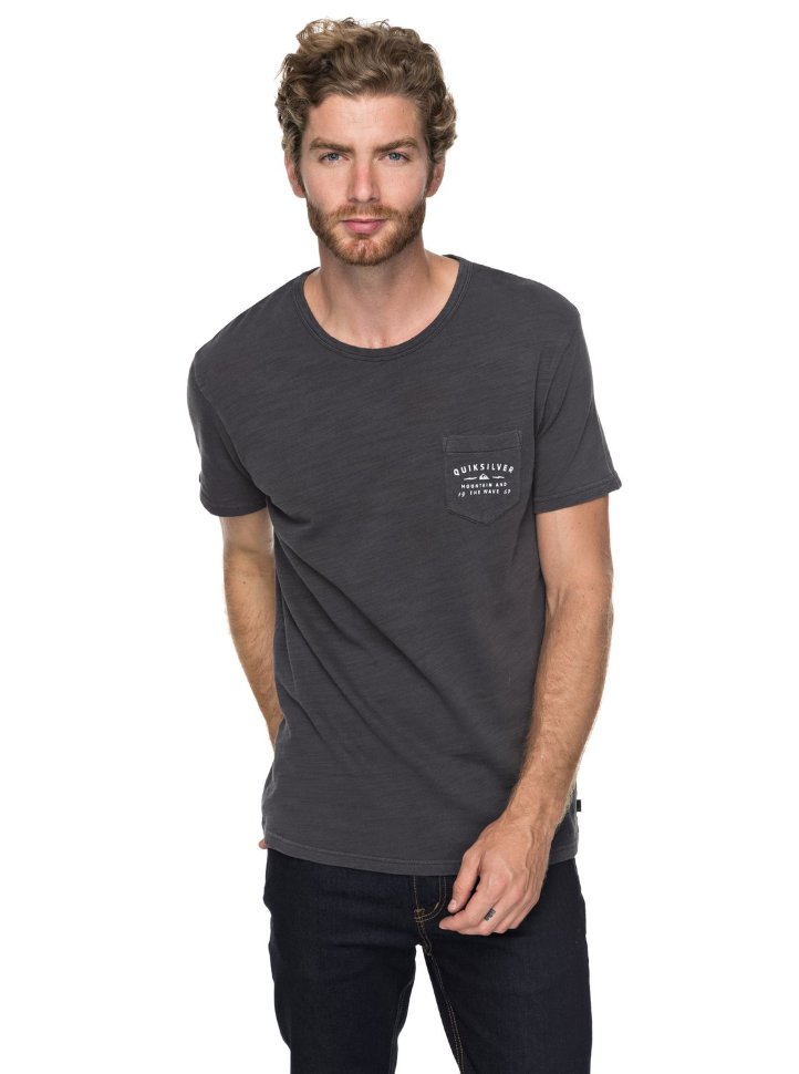 Футболка мужская QUIKSILVER Vancheck M Tarmac