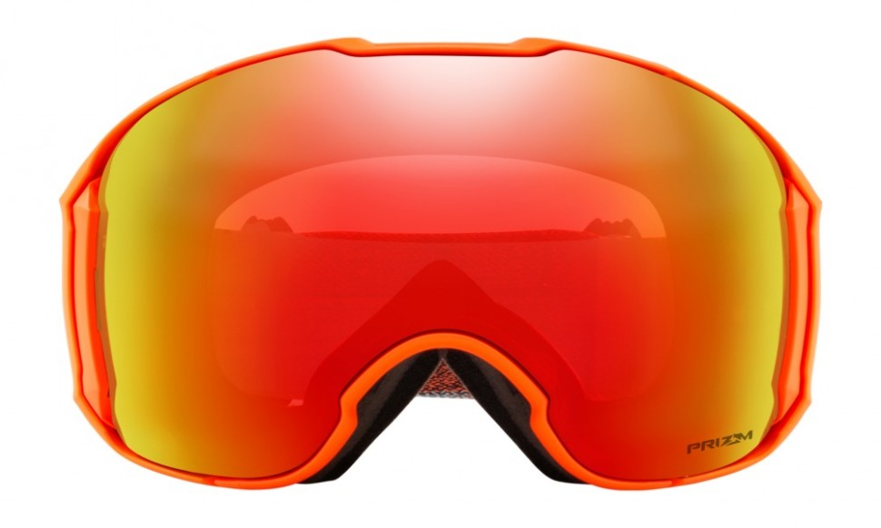 Маска горнолыжная OAKLEY Airbrake Xl Mystic Flow Neon Orange/Prizm Torch Iridium фото 2