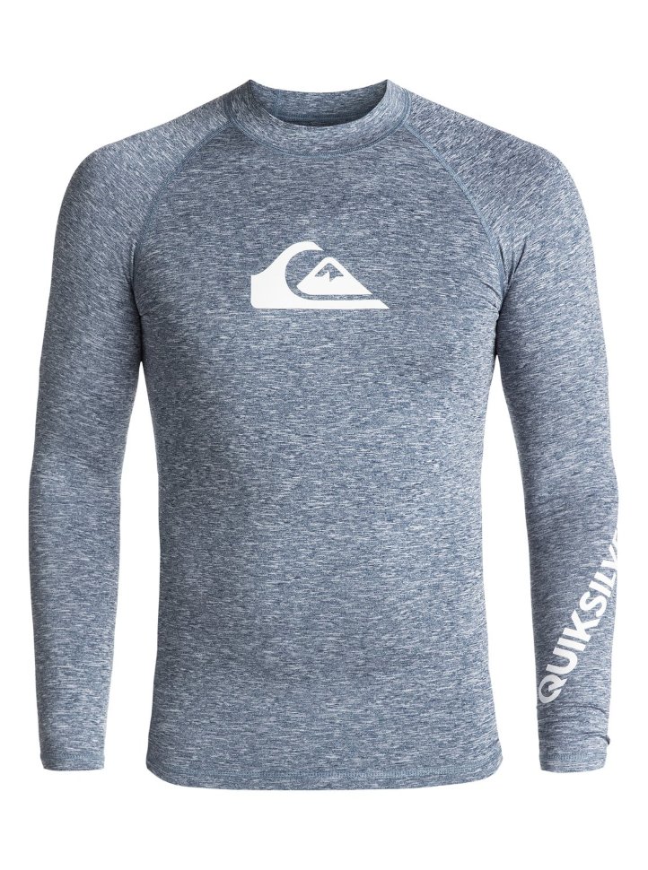 Гидрофуфайка мужская QUIKSILVER All Time Ls M Dark Denim Heather