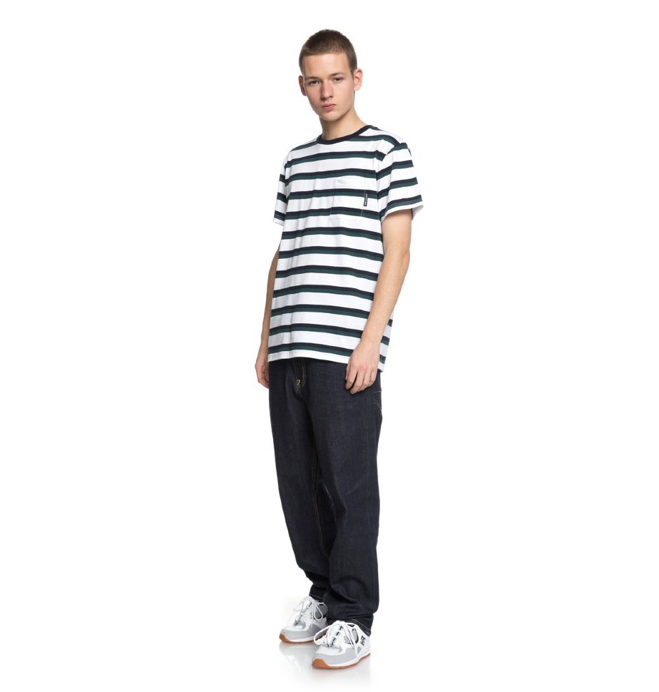 Футболка мужская DC SHOES Oakride Ss M Snow White фото 2