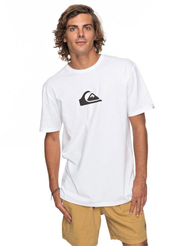 Футболка мужская QUIKSILVER Classiccomplogo M White