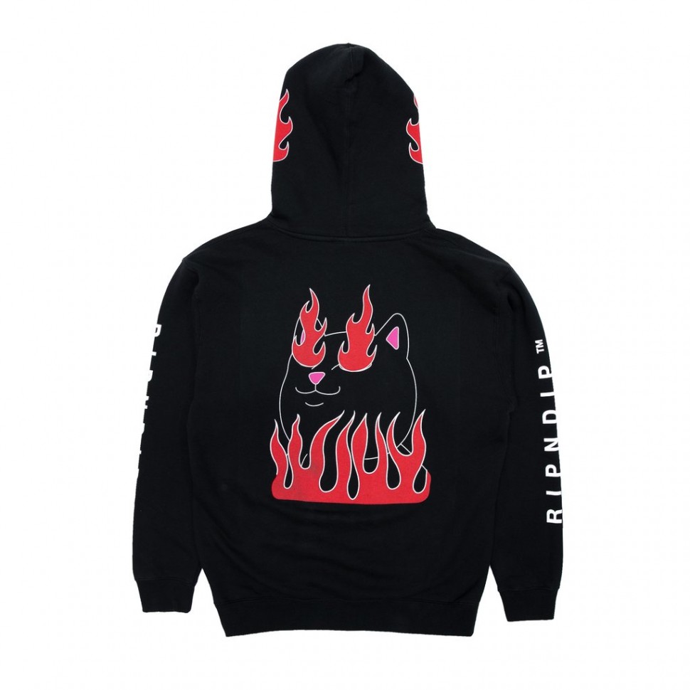 Худи RIPNDIP Ignite Hoodie Black 2020 фото 2