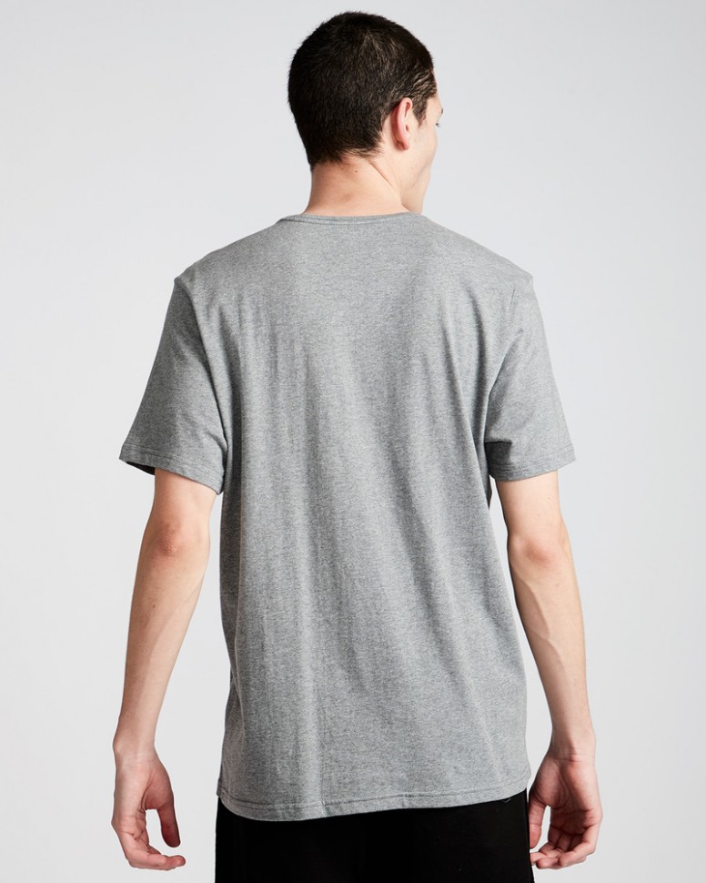 Футболка мужская ELEMENT Hoot Ss Grey Heather фото 3