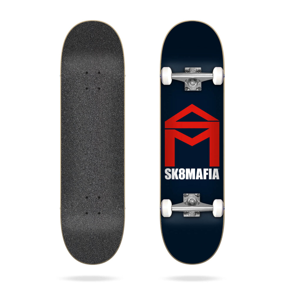 фото Скейтборд комплект sk8mafia house logo complete navy 7.87 дюйм 2021