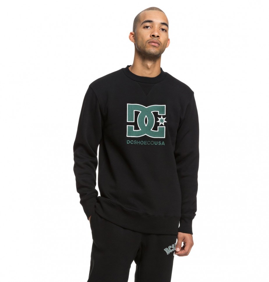 Джемпер DC SHOES Glenridge Crew M Black
