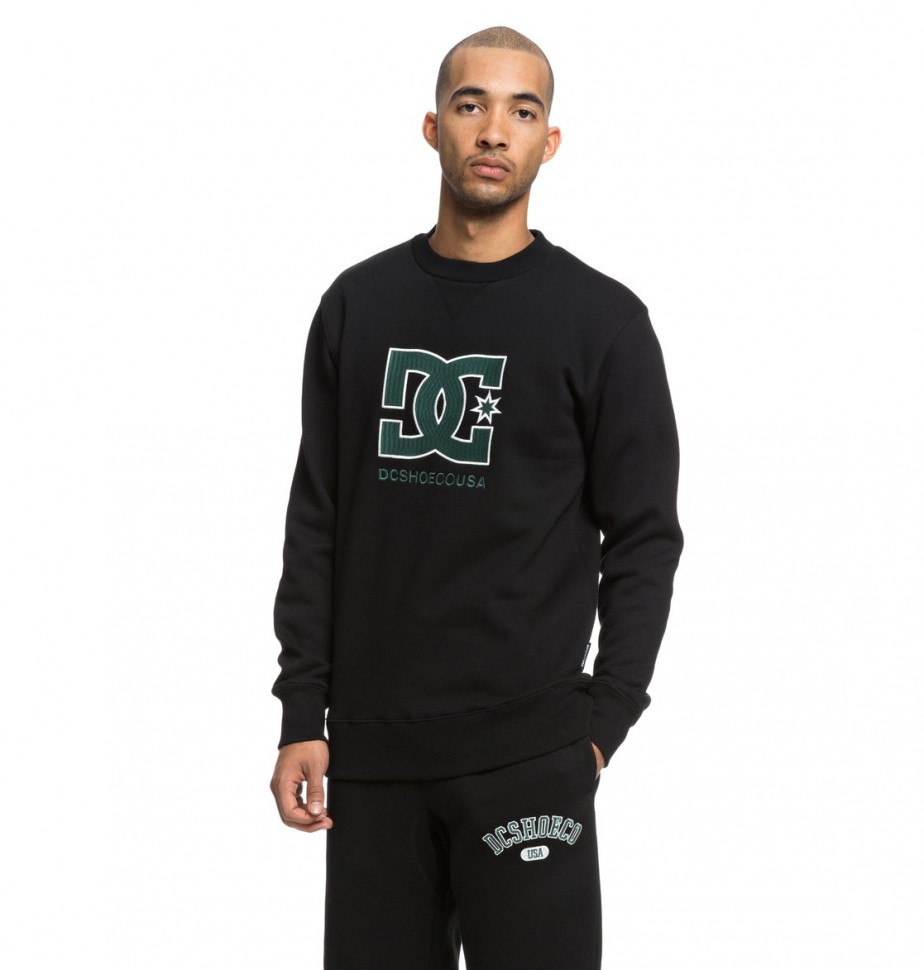Джемпер DC SHOES Glenridge Crew M Black фото 2
