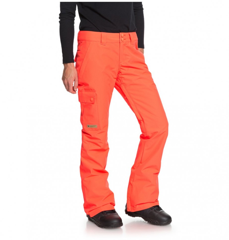 Штаны для сноуборда женские DC SHOES Recruit Pnt J Fiery Coral фото 2