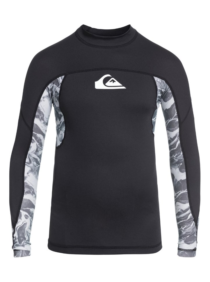 Гидрофуфайка для мальчиков-подростков QUIKSILVER Slashboysls B Black