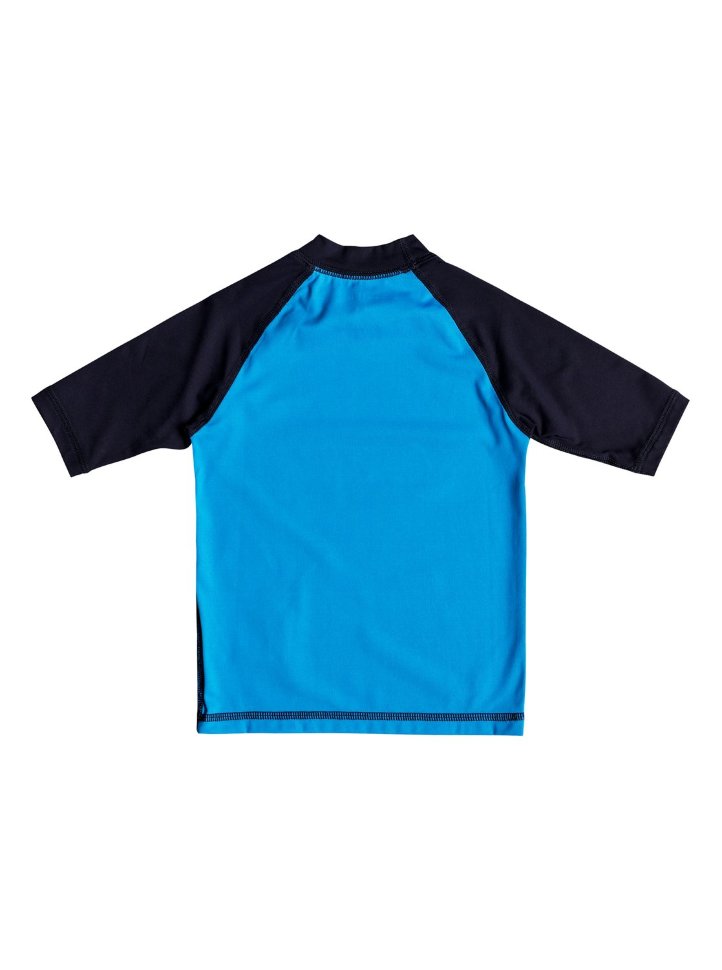 Гидрофутболка для мальчиков QUIKSILVER Bubbledreamss K Blue Danube/ Navy Blazer фото 2