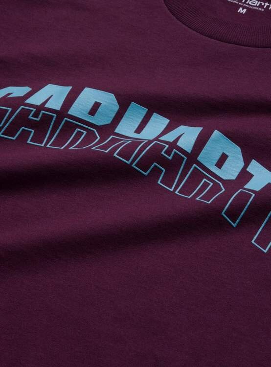Футболка CARHARTT WIP S/S District T-Shirt Shiraz/Window 2020 фото 2