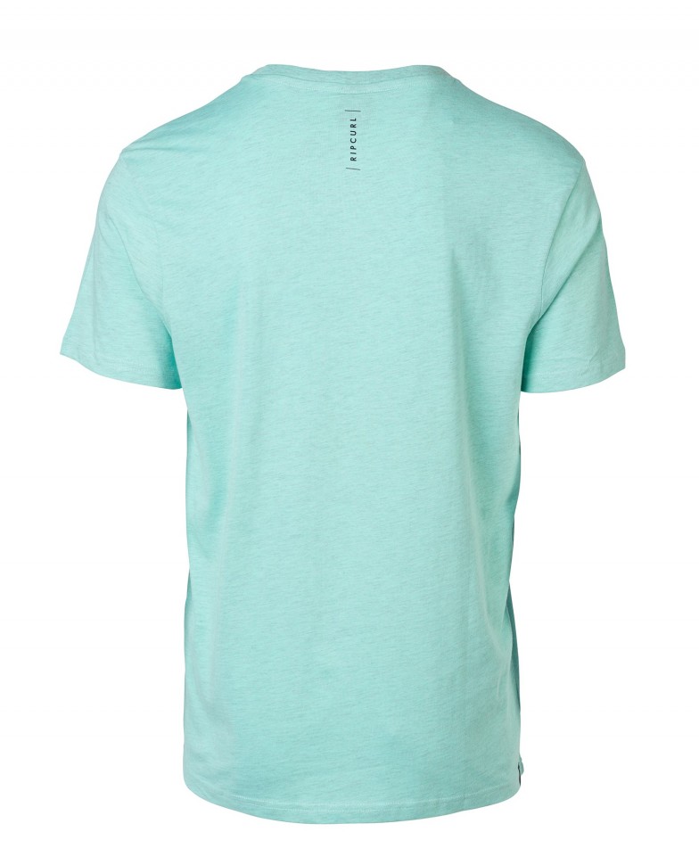 Футболка RIP CURL A-Frame Tee Aqua Sky Marle фото 2