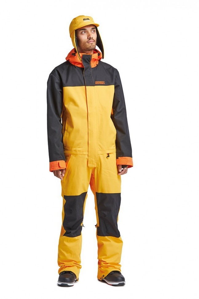 Комбинезон для сноуборда мужской AIRBLASTER Stretch Freedom Suit Sun Fire 2020 фото 2