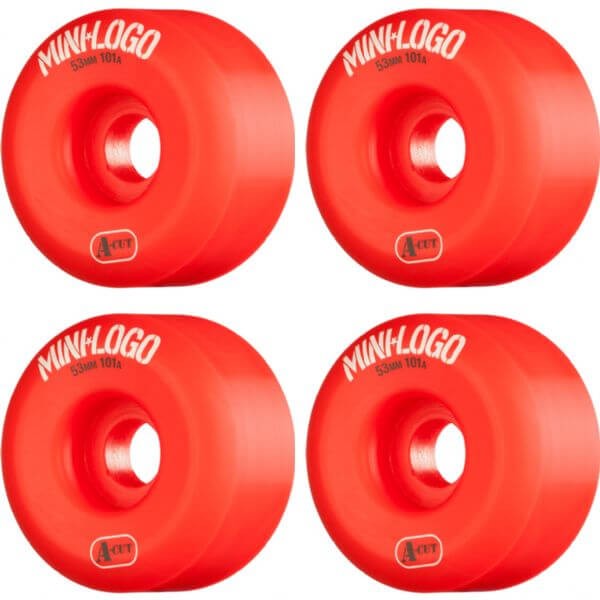 Колеса для cкейтборда MINI LOGO Mini Logo A-Cut Red 53мм 101A 2020