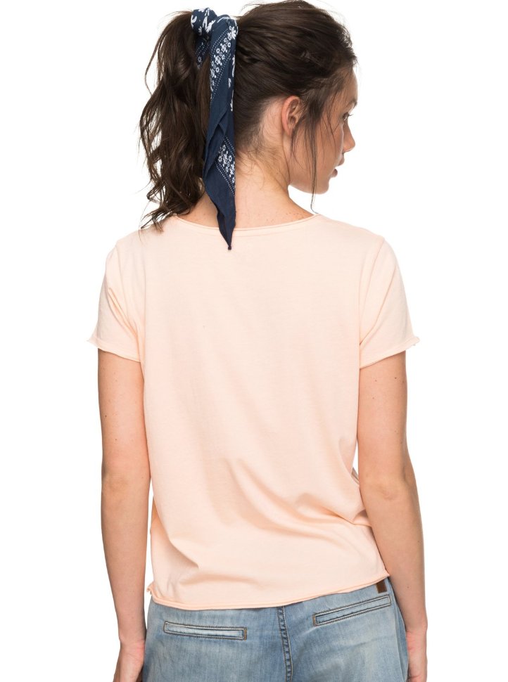 Футболка женская ROXY Pop Surf Tee B J Tropical Peach фото 3