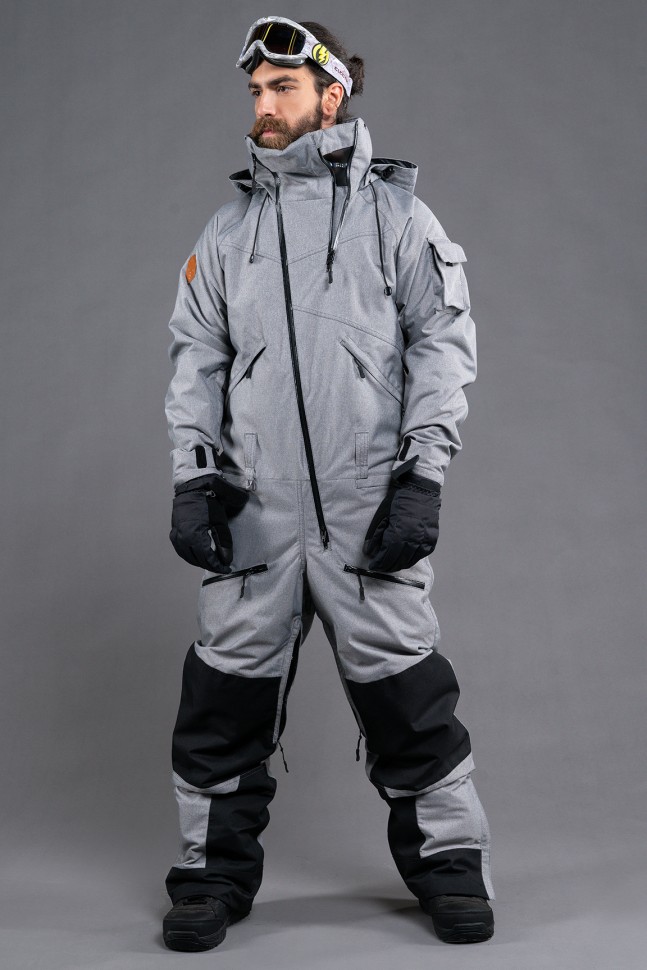Комбинезон мужской COOL ZONE Kite One Color Серый Меланж фото 7