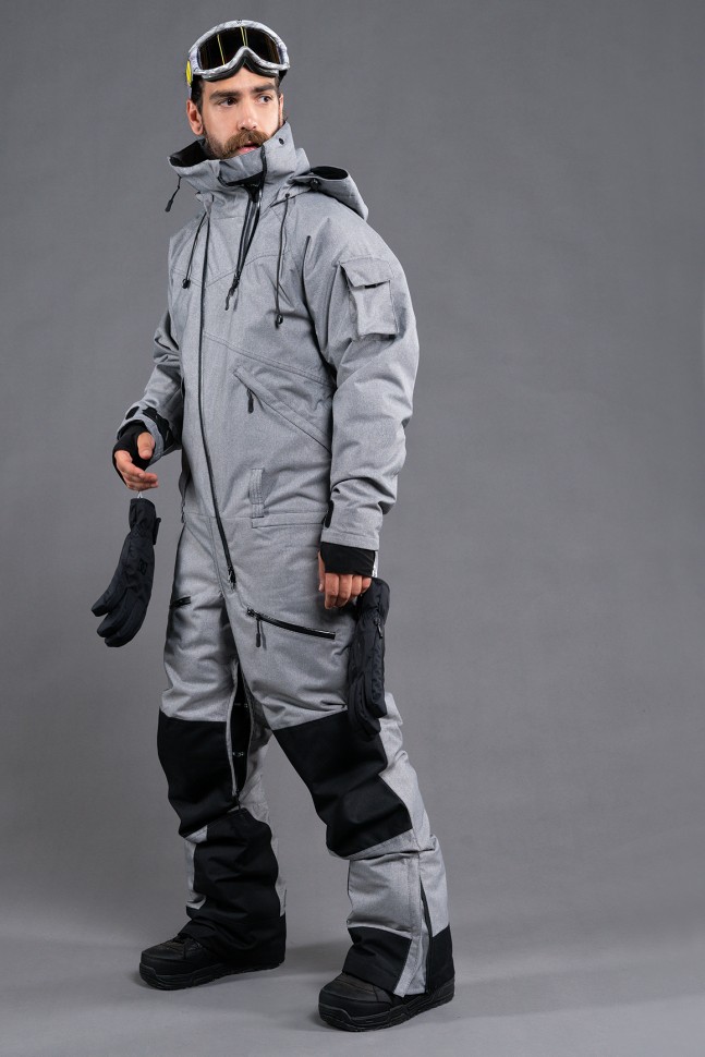 Комбинезон мужской COOL ZONE Kite One Color Серый Меланж фото 8