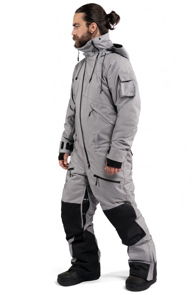 Комбинезон мужской COOL ZONE Kite One Color Серый Меланж фото 2