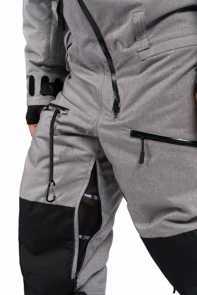 Комбинезон мужской COOL ZONE Kite One Color Серый Меланж фото 6