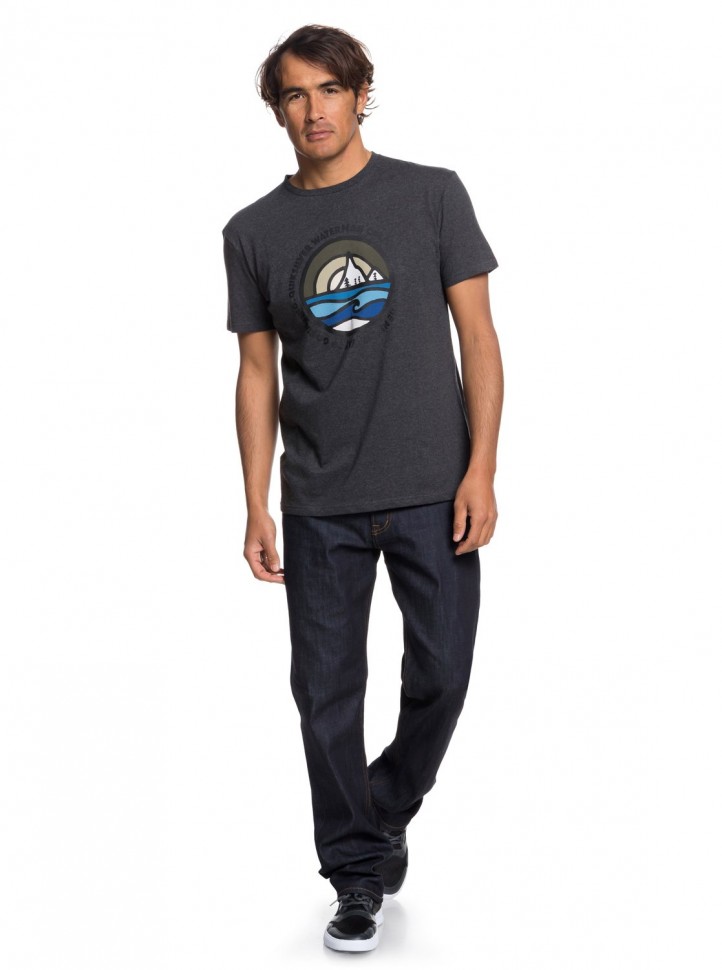 Футболка QUIKSILVER Northwest M Charcoal Heather фото 2