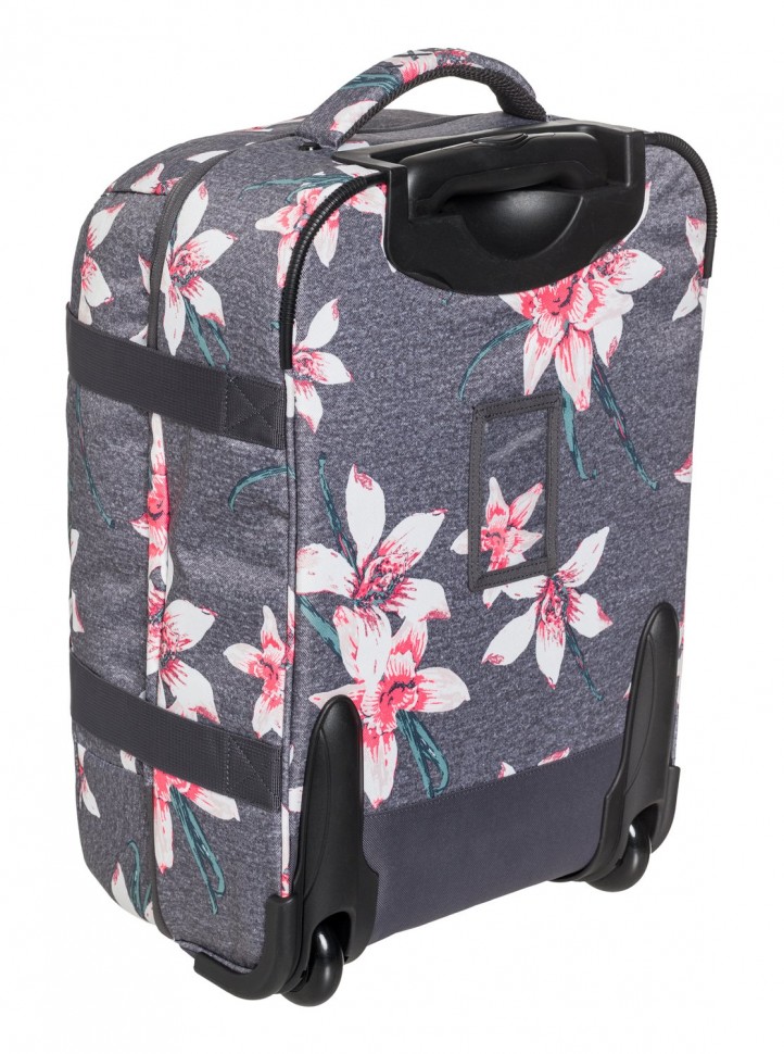 Чемодан ROXY Wheelie 2 J Charcoal Heather Flower Field фото 4
