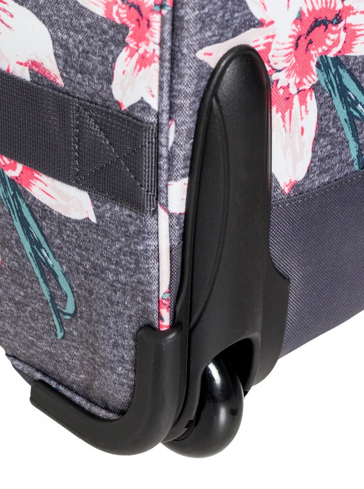 Чемодан ROXY Wheelie 2 J Charcoal Heather Flower Field фото 5