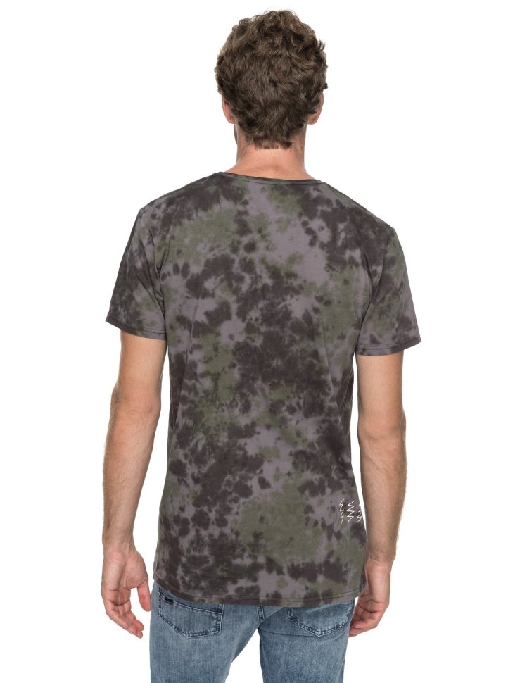 Футболка мужская QUIKSILVER Gibusmoon M Raven Tie And Dye фото 3