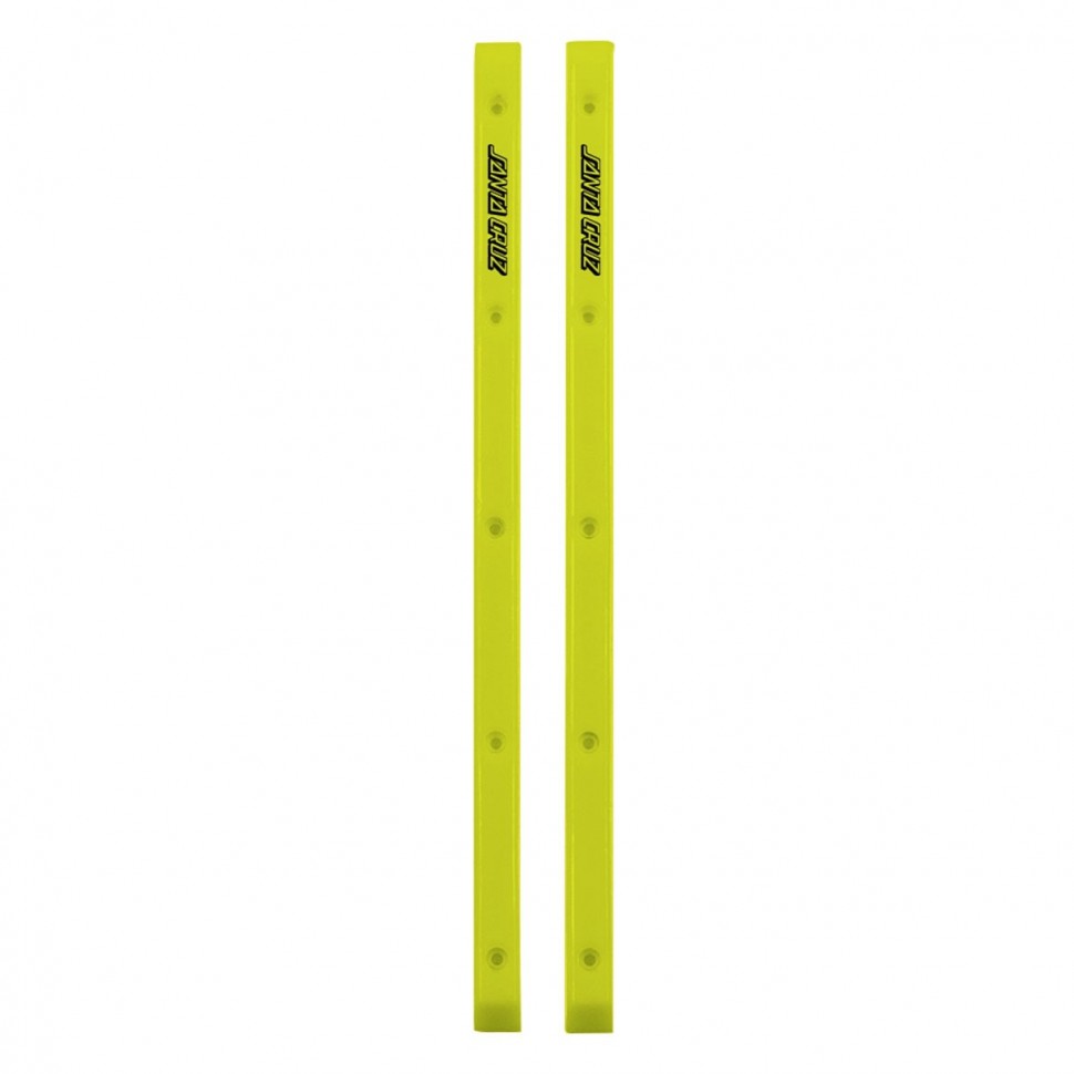 фото Накладка на деку santa cruz slimline rails neon yellow 2020