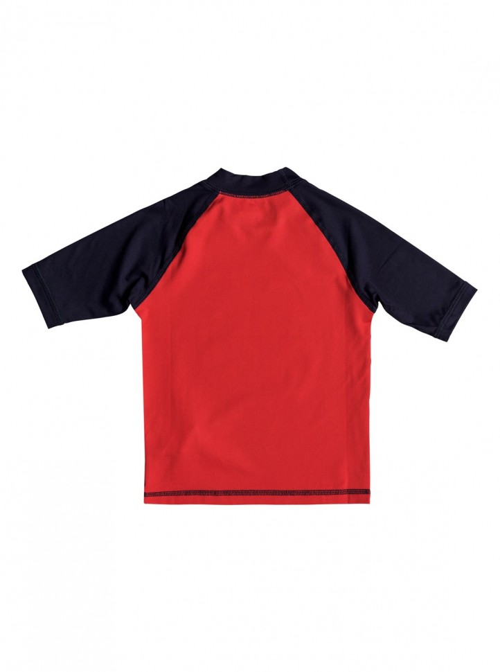 Гидрофутболка для мальчиков QUIKSILVER Bubbledreamss K Racing Red/ Navy Blazer фото 2