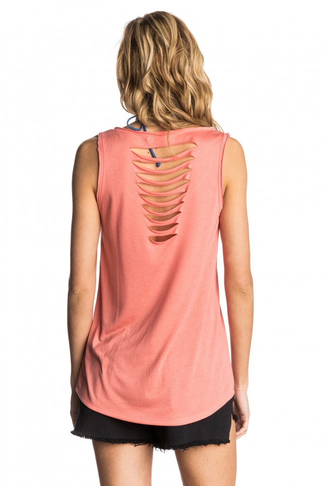 Топ RIP CURL Ethnic Lotus Tank Sunkist Coral фото 2