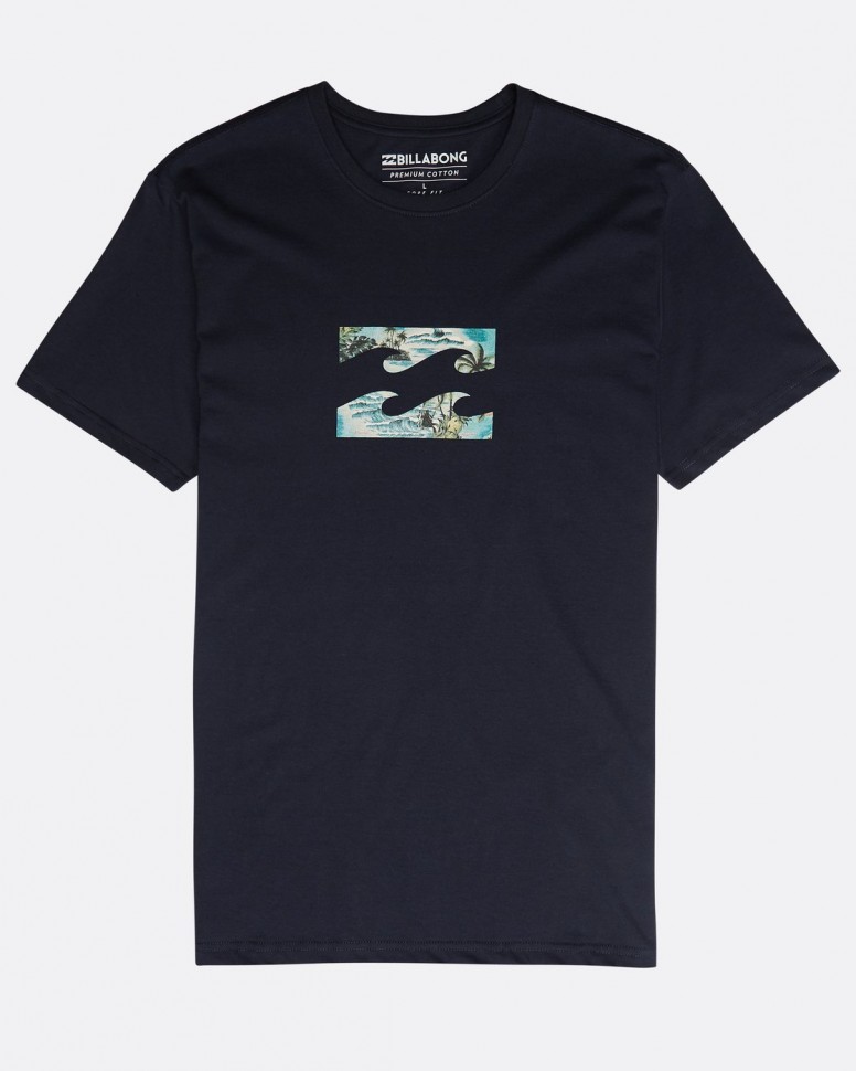 Футболка мужская BILLABONG Team Wave Team Tee S Navy