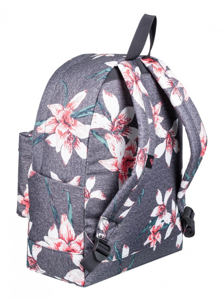 Рюкзак ROXY Beyoung J Charcoal Heather Flower Field фото 3