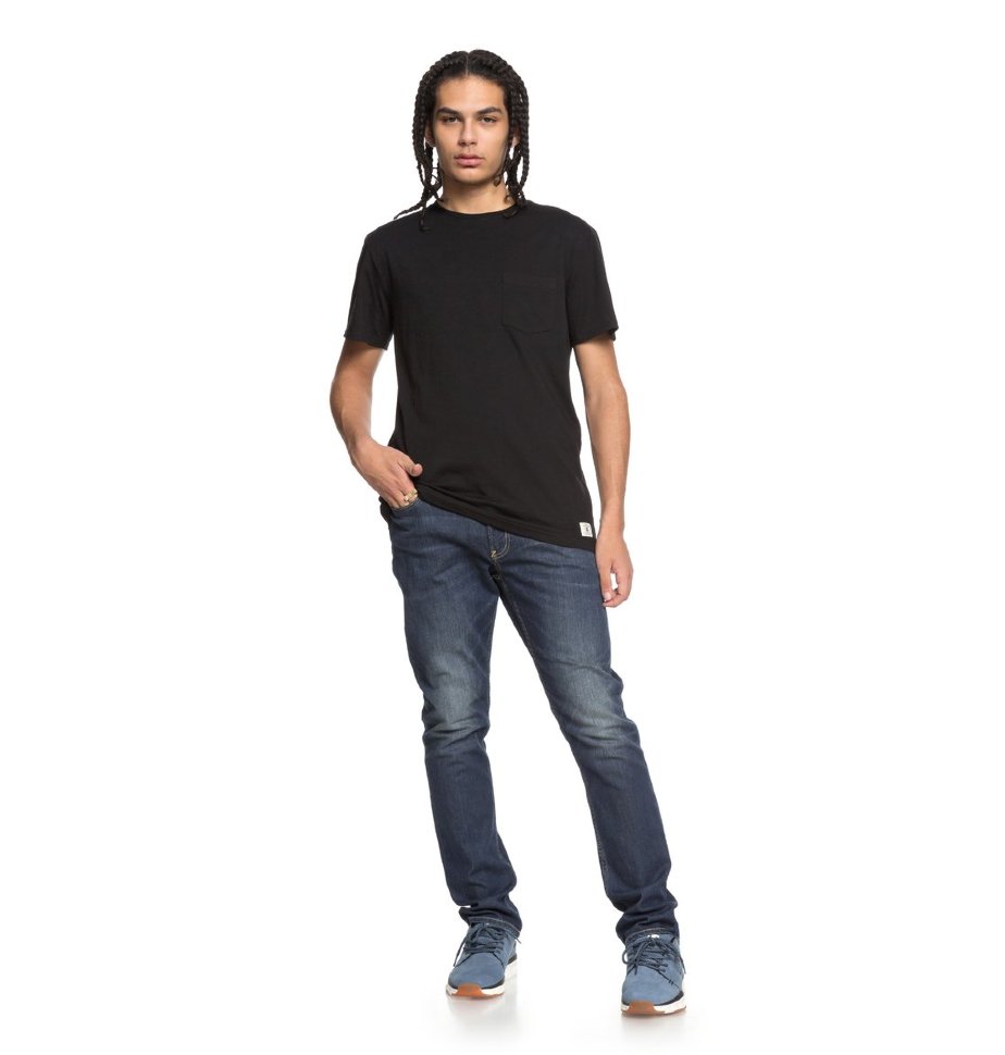 Футболка мужская DC SHOES Basic Pocket 2 M Black фото 2
