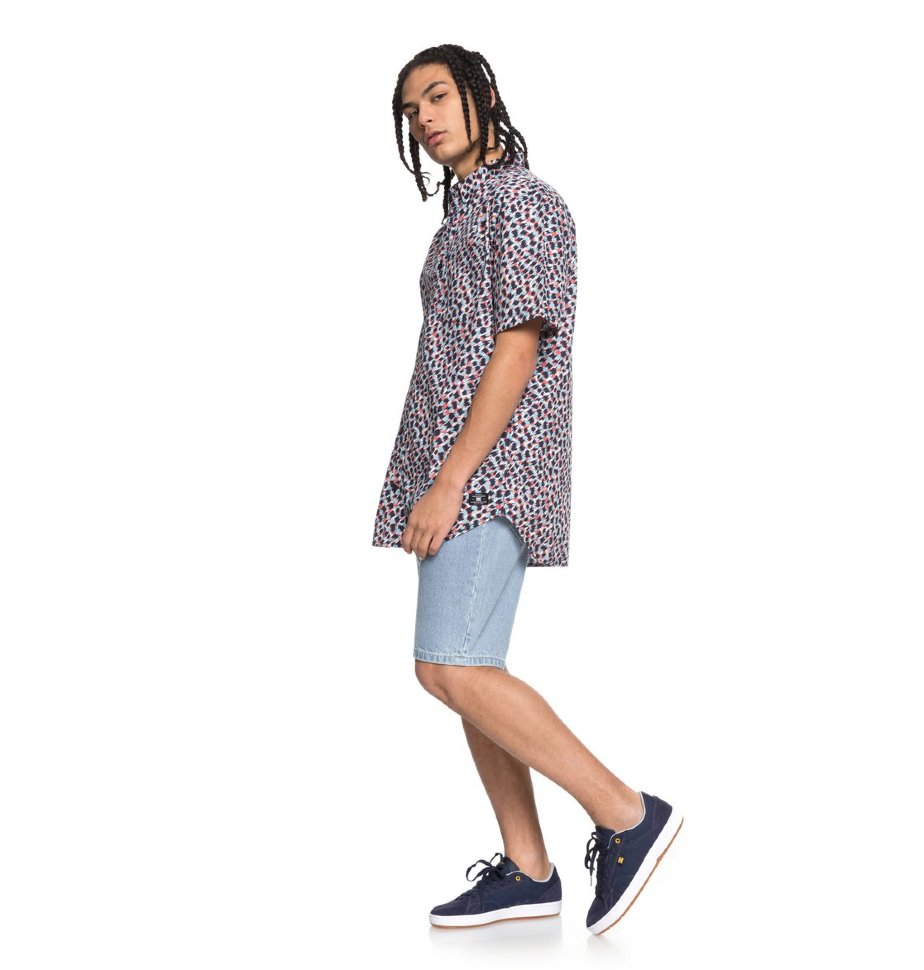 Рубашка мужская DC SHOES Hepscott M Dark Indigo фото 2