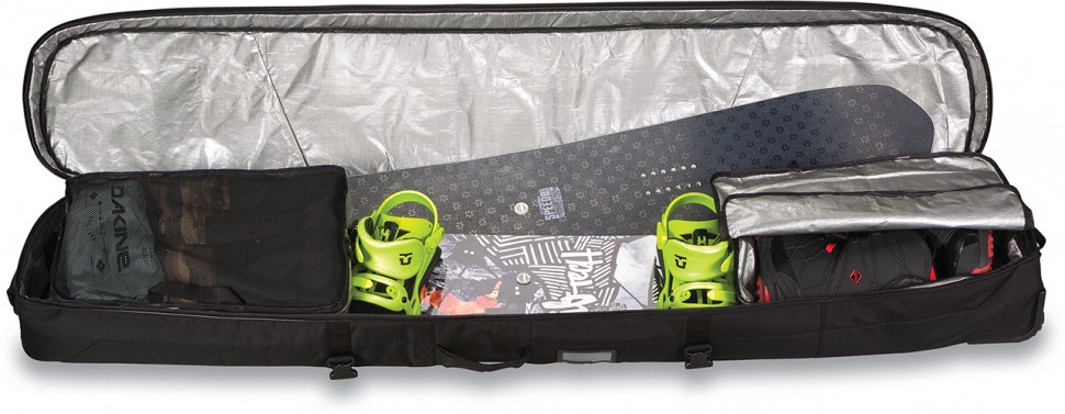 Чехол для сноуборда на колесах DAKINE High Roller Snowboard Bag Ashcroft Camo 165 фото 3