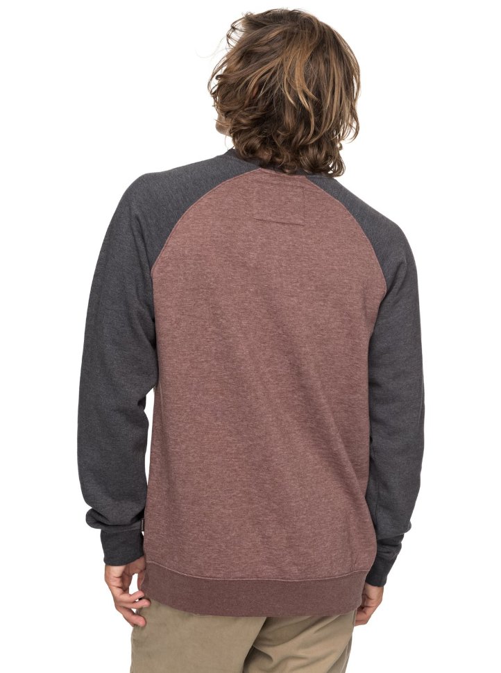 Джемпер мужской QUIKSILVER Everydaycrew M Marron Heather фото 3
