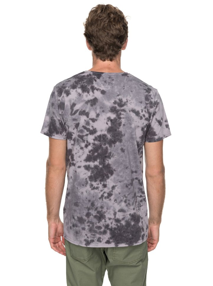 Футболка мужская QUIKSILVER Gibusmoon M Iron Gate Tie And Dye фото 3