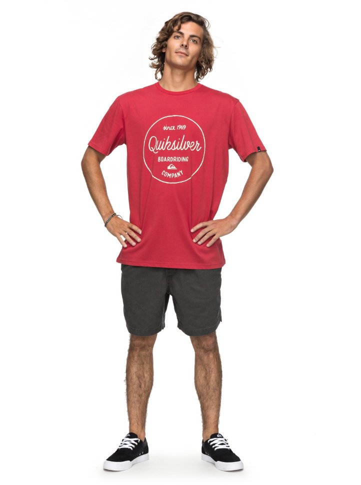 Футболка мужская QUIKSILVER Clmornslides M Chili Pepper фото 2
