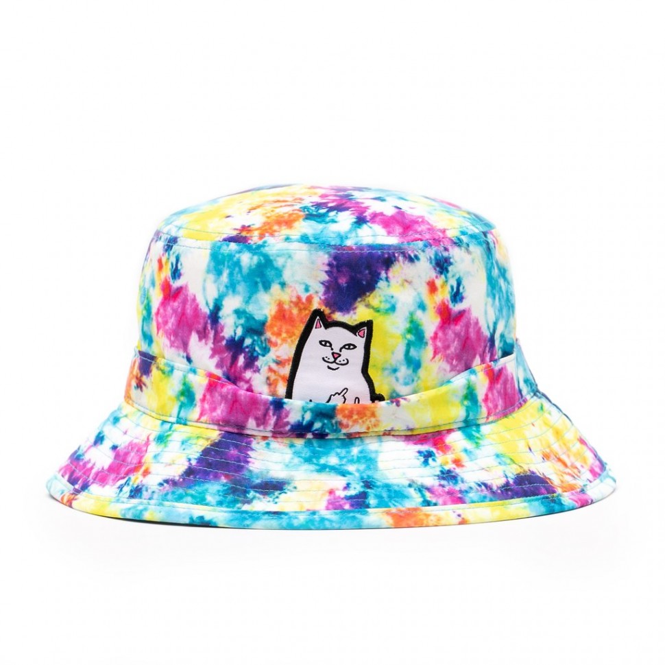 Панама RIPNDIP Lord Nermal Bucket Hat Tie Dye фото 3