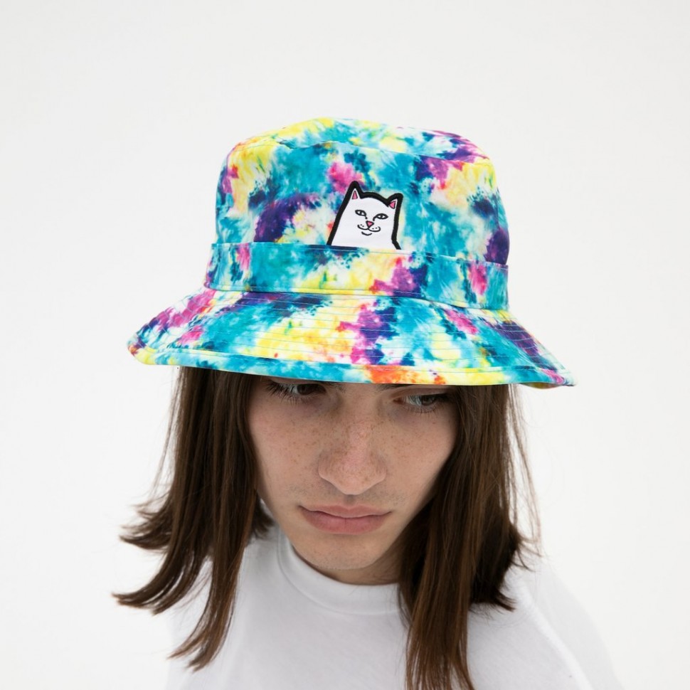 Панама RIPNDIP Lord Nermal Bucket Hat Tie Dye фото 2